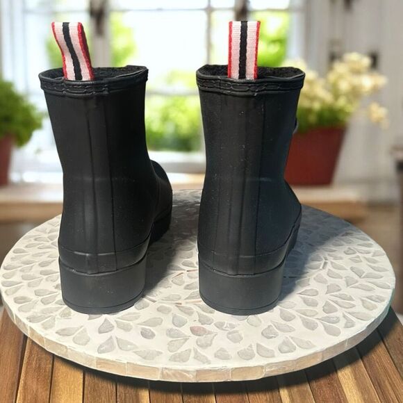 Hunter Play Short Insulated Winter Shearling Lined Waterproof Boots UK 7 US 9 - Picture 15 of 16